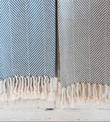 Image of Cotton Herringbone Throw