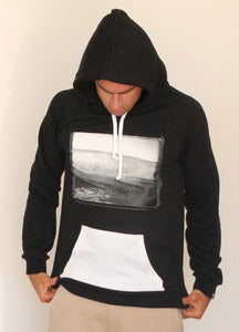 Image of SEN NO SEN hoodie photo "wave" by Jeff Levingston