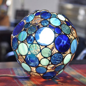 Image of Bubble Lamp, Blue as the Sea