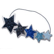 Image of Starburst Bandeau - Blue Ombre