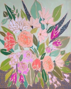 Image of 24x30 Flowers for Swain 