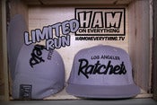Image of LA RATCHETS SNAPBACK (grey/grey) 