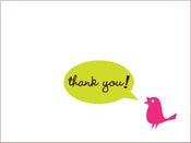 Image of cheery thank you notes