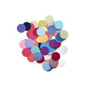 Image of Metallic pearl dot confetti, 1"