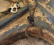 Image of Mixed Metal 30" cord for hanging "baubles"
