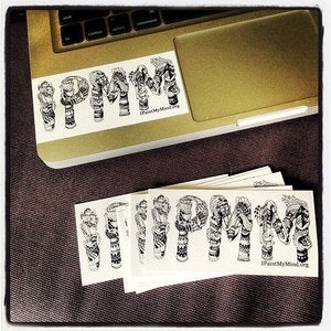 Image of IPMM Text Sticker Pack (3)