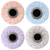 Image of Color Quartet - 4 spools - Flax, Orchid, Cantaloupe & Shore