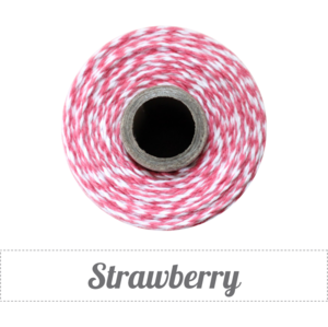 Image of ** NEW ** Strawberry - Pinkish Coral Baker's Twine