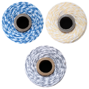 Image of Color Trio - 3 FULL SPOOLS - DENIM, BUTTERCREAM & STONE