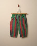 Image of c. 1980s striped jeans