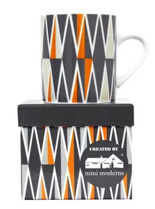 Image of Backgammon Porcelain Mug - Jacquet