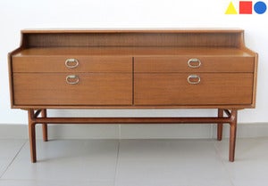 Image of ENFILADE SCANDINAVE EN TECK ANNÉES 60 - REF.1103