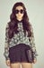 Image of Skull Button Up - Deep Teal (WAS $38)