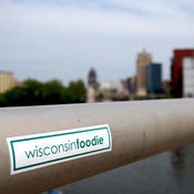 Image of Wisconsin Foodie Sticker 