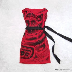 Red Sea Monster Tunic Dress Image of Red Sea Monster Tunic Dress