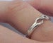 Image of Sterling Silver Infinity Wedding or Promise Ring