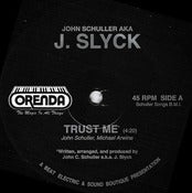 Image of SLYCK - Trust Me - Talk To Me OFFICIAL PRESS 45RPM 12" Boogie funk