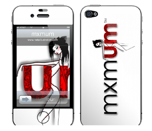 Image of "mxmum'' iphone skins (iphone 4/4s, 5)