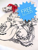 Image of 'Perched' Long Handled Tote Bag