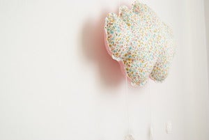 Image of Grand Mobile "OH Nuage" Ysé Gouttes en crochet