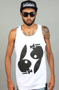 Image of 69 Bunnies White Tank