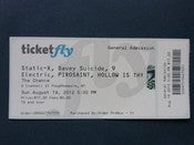 Image of Tickets-Thrashed playing with Static X @ The Chance theater
