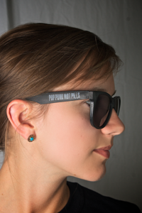 Image of "POP PUNK NOT PILLS" Sunglasses