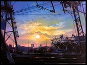 Image of 'Stratfords Sunrise' - original on canvas