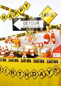 Image of printable "I dig you" Construction Boy Birthday Party- FULL collection by Wants and Wishes
