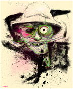 "Nevada Hunter" psychedelia variant print