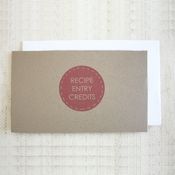 Image of Recipe Entry Credits