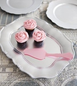 Image of Silver Scalloped Platter