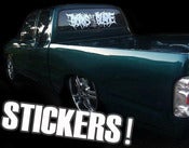 Image of Boris The Blade Stickers