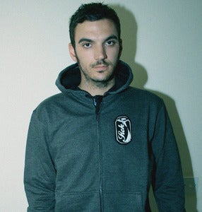 Image of Stitched Up Unisex Charcoal/black 'COKE' Hoody