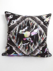 Image of Black sand cushion