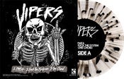 Image of The Vipers / The Catastrophe<br>'Split'<br>7" (Vinyl) [Clear w/ Black Splatter]