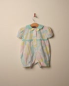Image of c. 1970s cloud print romper