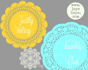 Image of Hope for Sudan- doily sunshine 