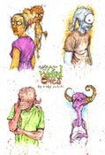 Image of 'Those Weird Ones' FOUR Card Set