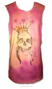 Image of "She's Long Gone" DAYLIGHT OMBRE TIE-DYE T-Shirt