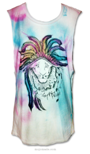 Image of "Gypsy Pride" BLUE SPRAY T-Shirt