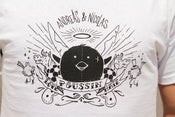Image of T-SHIRT "Love Hate Poussin" White