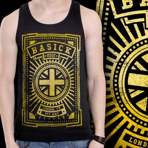 Image of BASICK RECORDS - Ltd Edition 'BASICK London' Vest
