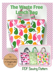 Image of The Waste Free Lunch Bag PDF Sewing Pattern