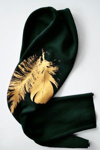 Image of Double Gilded Feather Bandeau