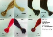 Image of 100% Remy Human Hair Extensions-Keratin U Tip (20 per pkg)