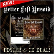 Image of Better Left Unsaid - CD & Poster Deal