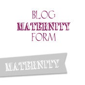 Image of Maternity Blog Form