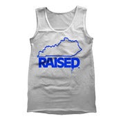 Image of KY Raised "Limited Edition" Men's Tank in White and KY Blue