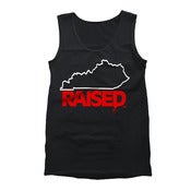 Image of KY Raised "Limited Edition" Men's Tank in Black, White & Red